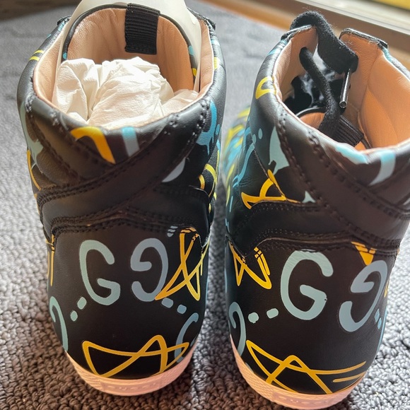 BNWT Women’s Gucci Apollo Star Tennis Shoes 38.5 - Picture 9 of 11